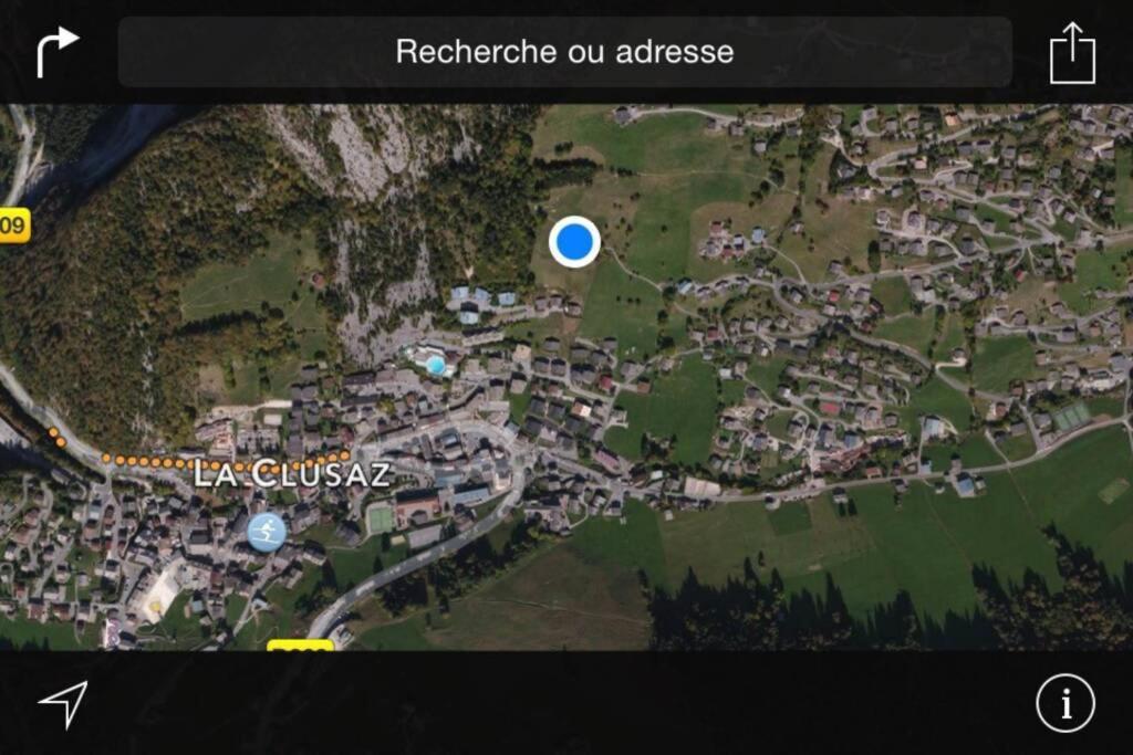 Appartement Cozy Dans Chalet 6 Pers Voiture 4 Roues Motrice A Dispo La Clusaz Esterno foto