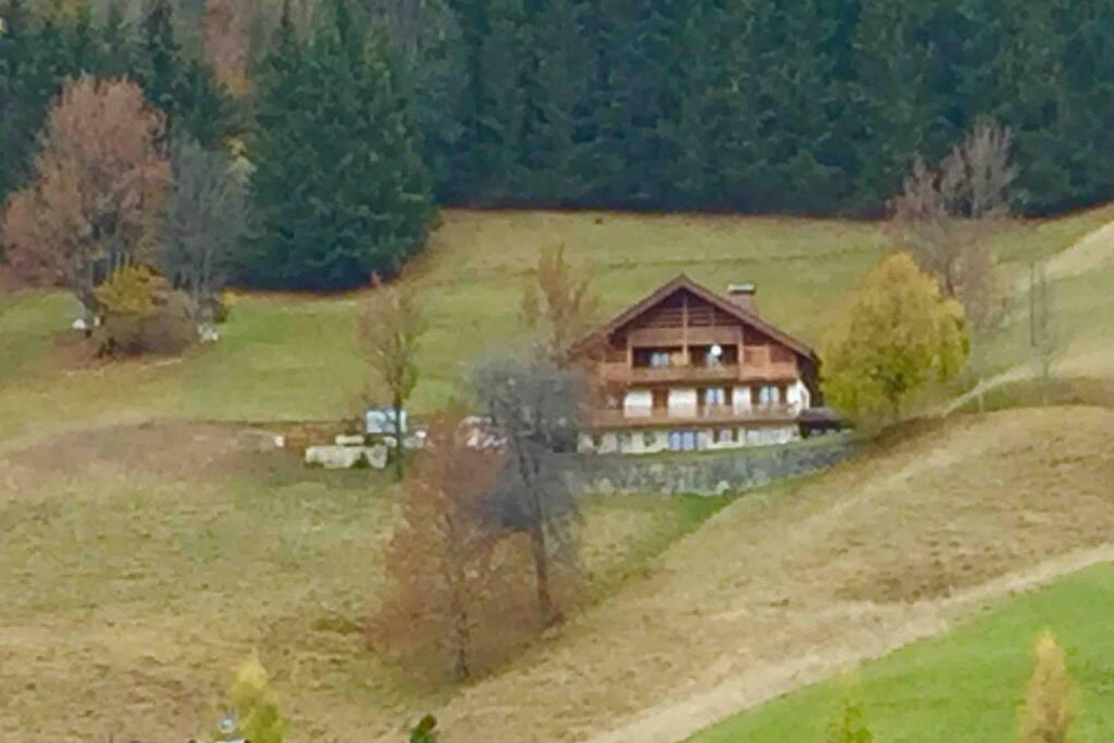 Appartement Cozy Dans Chalet 6 Pers Voiture 4 Roues Motrice A Dispo La Clusaz Esterno foto